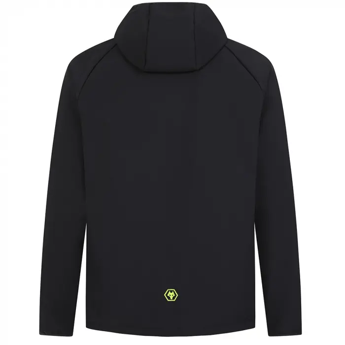 Wolves Fanshop | Progression Softshell  Jacket – Black/Green Wolves Merchandise Collection